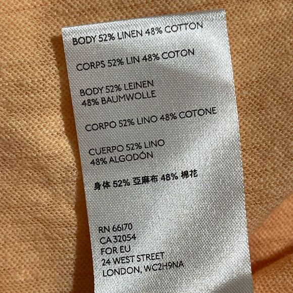 We the free Peach Tiered Short Sleeve Top - Picture 5 of 7